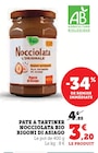 Pâte à tartiner Nocciolata Bio - Rigoni di Asiago en promo chez Super U Pâte à tartiner Nocciolata Bio - Rigoni di Asiago dans le catalogue Super U