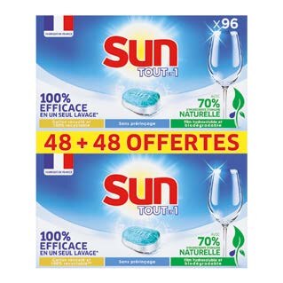 Auchan Ézanville - TABLETTES LAVE VAISSELLE TOUT EN 1 Promo TABLETTES LAVE VAISSELLE TOUT EN 1 dans le catalogue Auchan Auchan à Ézanville
