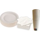 SUR TOUTE LA VAISSELLE À JETER BLANCHE : SERVIETTES, ASSIETTES ET GOBELETS - CARREFOUR HOME en promo chez Carrefour Market Le Havre