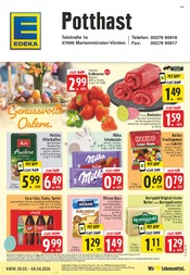EDEKA Discounter Prospekt der aktuellen Woche mit 28 Seiten, gĂŒltig von 30.03.2026 bis 04.04.2026, in Höxter und Umgebung Aktueller EDEKA Discounter Prospekt in Höxter und Umgebung, "Aktuelle Angebote" mit 28 Seiten, 30.03.2026 - 04.04.2026