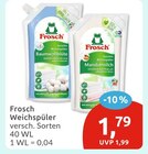 Weichspüler Angebote von Frosch bei budni Buchholz für 1,79 €