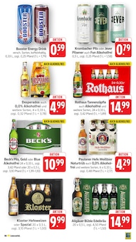 Bier im aktuellen EDEKA Prospekt (Frankfurt (Main)) Bier im EDEKA Prospekt "Aktuelle Angebote" mit 42 Seiten (Frankfurt (Main))