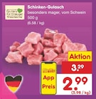 Schinken-Gulasch im Angebot bei Netto Marken-Discount in Gelsenkirchen Schinken-Gulasch Angebote von Ein Herz für Erzeuger bei Netto Marken-Discount Gelsenkirchen für 2,99 €