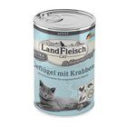 Zookauf Hannover - LandFleisch Cat Adult Schlemmertopf mit Geflügel & Krabben 400 g Angebot im Prospekt LandFleisch Cat Adult Schlemmertopf mit Geflügel & Krabben 400 g bei Zookauf im Hannover Prospekt für 1,49 €