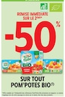Intermarché Alès - Promo -50 % remise immédiate sur le 2ème sur tout Pom'potes bio Promo -50 % remise immédiate sur le 2ème sur tout Pom'potes bio à dans le catalogue Intermarché à Alès