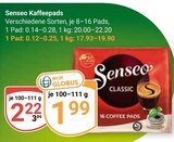 Kaffeepads Angebote von Senseo bei GLOBUS Frechen für 1,99 €