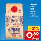 Kefir mild im Netto Marken-Discount Prospekt Kefir mild von Quarki im aktuellen Netto Marken-Discount Prospekt für 0,89 €