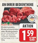 Rinderrouladen von Bauern Gut für 1,59 € bei EDEKA im Angebot Rinderrouladen von Bauern Gut im aktuellen EDEKA Prospekt