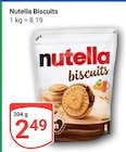 Aktuelle Nutella Angebote bei GLOBUS in Plauen Aktuelles Biscuits Angebot bei GLOBUS in Plauen ab 2,49 €