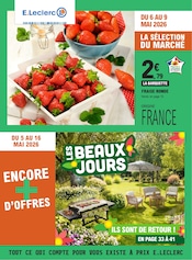 Catalogue Supermarchés E.Leclerc en cours à Cahuzac-sur-Vère et alentours, "TOUT CE QUI COMPTE POUR VOUS EXISTE À PRIX E.LECERC", 56 pages, 05/05/2026 - 16/05/2026