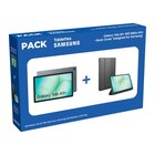 Pack tablette tab A11+ 128Go +cover - 11'' - SAMSUNG en promo chez Carrefour Châtenay-Malabry à 259,99 €