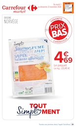 Catalogue Carrefour Market à Eyzerac, avec 12 pages Prospectus Carrefour Market à Eyzerac, "Carrefour market", 12 pages, 03/11/2026 - 22/11/2026