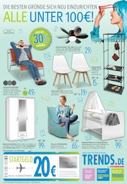 Trends Prospekt für Gelsenkirchen mit 12 Seiten Trends Prospekt für Gelsenkirchen: "Alle unter 100€! - Die besten Gründe sich neu einzurichten", 12 Seiten, 28.06.2025 - 25.07.2025