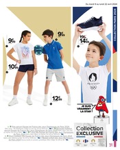 Vêtements Angebote im Prospekt "S'entraîner à bien manger" von Carrefour auf Seite 21