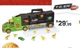 Camion transporteur dinosaures - Team City - JouéClub Camion transporteur dinosaures - Team City à 29,99 € dans le catalogue JouéClub