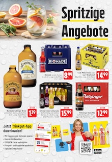Trinkgut Prospekt der KW 25 "Aktuelle Angebote" Aktueller Trinkgut Prospekt "Aktuelle Angebote" Seite 2 von 8 Seiten