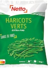 Haricots Verts Extra-Fins Surgelés à Netto dans Fontenay-le-Marmion