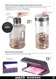 Offre Tirelire dans le catalogue PEARL du moment à la page 57