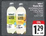 Vitamin Water Limette Ingwer im Angebot bei EDEKA in Leipzig Vitamin Water Limette Ingwer Angebote von hohes C bei EDEKA Leipzig für 1,29 €