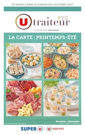 Catalogue Supermarchés Super U en cours à Wœlfling-lès-Sarreguemines et alentours, "U traiteur", 12 pages, 05/03/2024 - 06/10/2024