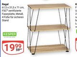 Regal im Angebot bei GLOBUS in Altenburg Regal Angebote von KESPER bei GLOBUS Altenburg für 19,99 €