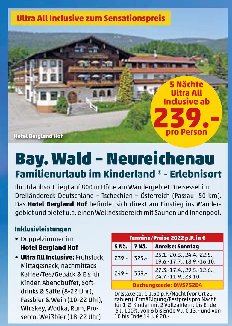 Penny-Markt Mühlhausen - Bay. Wald – Neureichenau Bay. Wald – Neureichenau Angebot bei Penny-Markt Mühlhausen im Prospekt Top Angebote