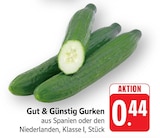 Gurken bei E center im Prospekt "" für 0,44 €