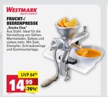 Marktkauf Böblingen - Frucht-/Beerenpresse Angebot im Prospekt Frucht-/Beerenpresse bei Marktkauf im Böblingen Prospekt für 14,99 €