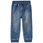 Baby Pull-on-Jeans mit Rippbund von  im aktuellen Ernstings family Prospekt für 12,99 €