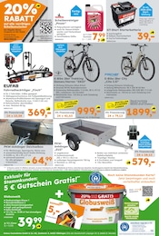 Fahrrad Angebot im aktuellen Globus-Baumarkt Prospekt auf Seite 20