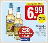 Wodka im Angebot bei WEZ in Löhne Wodka Angebote von Grasovka bei WEZ Löhne für 6,99 €