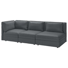 IKEA Hannover - 3er-Sitzelement ohne Abschluss mit Stauraum/Hillared dunkelgrau Ohne abschluss mit stauraum/hillared dunkelgrau 3er-Sitzelement ohne Abschluss mit Stauraum/Hillared dunkelgrau Ohne abschluss mit stauraum/hillared dunkelgrau Angebot bei IKEA Hannover im Prospekt "knut Schlussverkauf"
