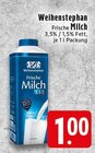 EDEKA Krefeld - Frische Milch 3,5% Fett Angebot im Prospekt Frische Milch 3,5% Fett bei EDEKA im Krefeld Prospekt für 1,00 €