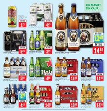 Bier im Marktkauf Prospekt "Aktuelle Angebote" mit 39 Seiten (Aalen)