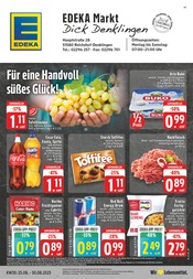 Aktueller EDEKA Prospekt mit Cola, "Aktuelle Angebote", Seite 1
