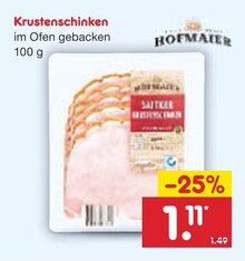 Netto Marken-Discount Wolfenbüttel - Krustenschinken Krustenschinken Angebot bei Netto Marken-Discount Wolfenbüttel im Prospekt "GARANTIERT NIRGENDWO GÜNSTIGER"