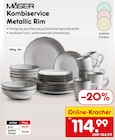Kombiservice Metallic Rim von MÄSER im aktuellen Netto Marken-Discount Prospekt für 114,99 €