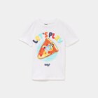 Promo T-shirt manches courtes coton Bluey blanc garçon à 5,59 € dans le catalogue La Halle à Loudéac