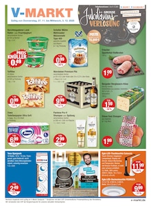 V-Markt Prospekt der Woche "V-Markt einfach besser einkaufen" Seite 1, 27.11.2025 bis 03.12.2025 für Illertissen Aktueller V-Markt Prospekt "V-Markt einfach besser einkaufen" Seite 1 von 30 Seiten für Illertissen