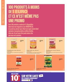 Prospectus Monoprix de la semaine "100 PRODUITS À MOINS DE 1€" avec 2 pages, valide du 15/05/2024 au 26/05/2024 pour Vergeroux et alentours