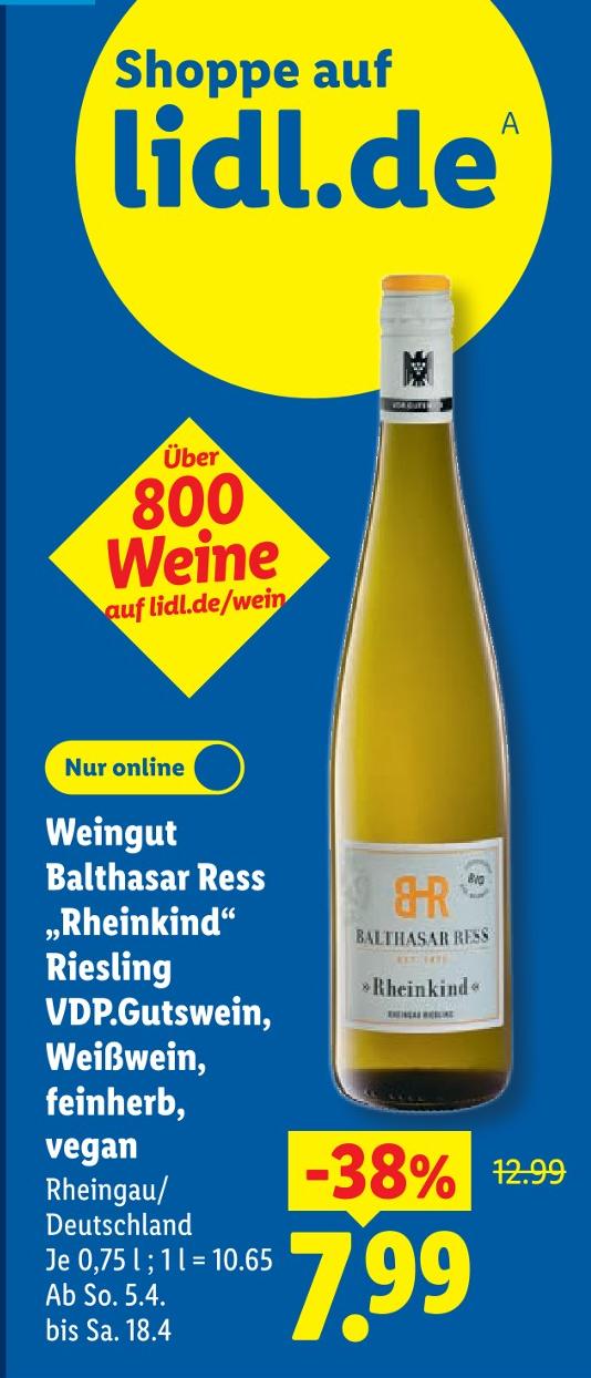Rheinkind Riesling VDP.Gutswein