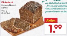 Netto Marken-Discount Bamberg - Dinkelbrot Dinkelbrot Angebot bei Netto Marken-Discount Bamberg im Prospekt "Du willst bis zu 50% sparen? Dann geh doch zu NETTO!"