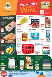 Aktueller GLOBUS Supermarkt Prospekt in Waltrop und Umgebung, "Aktuelle Angebote" mit 18 Seiten, 22.04.2024 - 27.04.2024