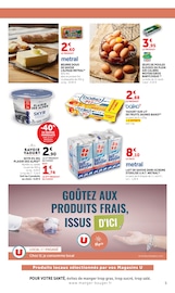 Promos Lait Demi-Écrémé dans le catalogue "Célébrons LES PRODUCTEURS de chez nous" de Super U Lait Demi-Écrémé en promo dans le catalogue Super U à la page 5
