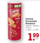 Aktuelles Crunchips Stackers Angebot bei E center in Frankfurt (Main) ab 1,99 €