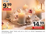 Adventskranz oder Tannenkranz von  im aktuellen Segmüller Prospekt für 9,99 €