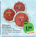 Bio-Salami von Wiltmann im aktuellen tegut Prospekt für 1,99 €