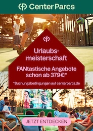 Center Parcs Prospekt für München: "Urlaubsmeisterschaft", 1 Seite, 02.07.2026 - 31.07.2026