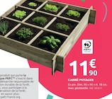 Promo Carré Potager à 11,90 € dans le catalogue Mr.Bricolage à Saint-Pierre-en-Faucigny