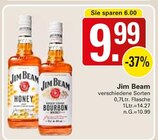 Bourbon Angebote von Jim Beam bei WEZ Minden für 9,99 €